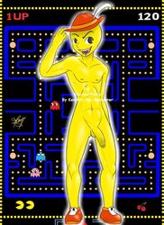 blinky_(pac-man) inky_(pac-man) kenshin_the_wanderer looking_at_viewer male male_only pac-man pac-man_(series) pinky_(pac-man) tagme