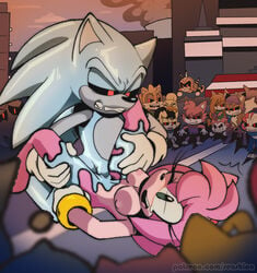 amy_rose female idw_comics idw_publishing male mobian_(species) pink_fur pink_hair sega sex sonic_(series) sonic_the_hedgehog sonic_the_hedgehog_(comics) sonic_the_hedgehog_(idw) sonic_the_hedgehog_(series) zombot