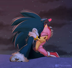 amy rose from sonic (series) by feliscede