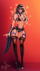 au ra from final fantasy by nenerhea