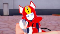 3d catgirl furry handjob koikatsu medarot peppercat renhentai robot_girl