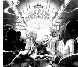 arachnid_(series) manga multiple_boys multiple_girls orgy