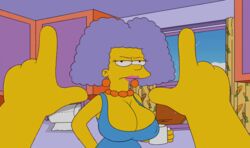 big_breasts breast_expansion huge_breasts selma_bouvier tagme the_simpsons