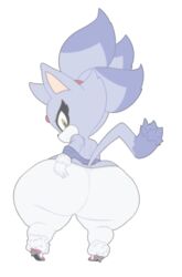 ass_bigger_than_breasts ass_cleavage ass_vs_breasts bottom_heavy butt_crack fur hyper hyper_ass kendalljt sonic_(series) tagme