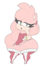 1girls amy_rose bedroom_eyes big_ass big_breasts boots breast_grab breast_squeeze breasts bursting_breasts fur furry huge_ass huge_breasts hyper hyper_ass hyper_breasts kendalljt looking_at_viewer panties short_hair solo_female sonic_(series) thick_thighs thong