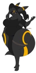 allyson_(dewwydartz) big_breasts dewwydarts dewwydartz female furry huge_breasts nintendo pokémon_(species) pokemon slightly_chubby tagme umbreon