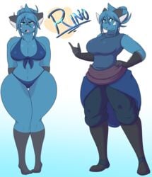 big_breasts dewott dewwydarts dewwydartz female furry hourglass_figure nintendo pokémon_(species) pokemon pokemon_(species) rino_sato tagme thick_thighs