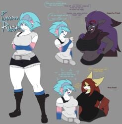 big_breasts delphox dewwydarts dewwydartz female furry maddie(dewwydartz) nea(dewwydartz) pokémon_(species) pokemon pokemon_(species) primarina rhea_(dewwydartz) tagme thick_thighs zoroark