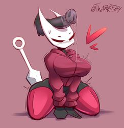 1girls animal_humanoid anthro anthrofied ass big_ass big_breasts big_butt black_body black_eyes black_sclera black_skin blank_eyes blush bottomless breasts butt clothed clothes clothing color darkfody dripping_penis empty_eyes female female_focus female_only hips hollow_knight hoodie hornet_(hollow_knight) huge_ass huge_breasts huge_butt humanoid insect_humanoid insects kneeling large_ass large_breasts large_butt mouthless penis precum sitting solo solo_female team_cherry text thick thick_ass thick_thighs thighhighs thighs watermark wide_hips