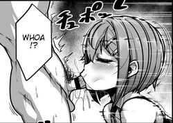 bar_censor blowjob censor_bar censored fellatio gensui_(auoua) oral post_orgasm