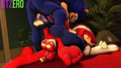 barefoot gay knuckles_the_echidna male_only nude penis rtzero sonic_(series) sonic_the_hedgehog_(series) yaoi