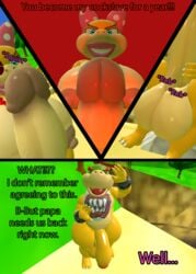 1boy 1futa 3d big_ass big_balls big_breasts big_butt big_penis bowser_jr. comic comic_page futa_is_bigger futadom futanari lube lube_bottle lube_on_penis lubrication malesub mario_(series) nintendo nutmansfm reluctant source_filmmaker super_mario_bros. tagme wendy_o._koopa