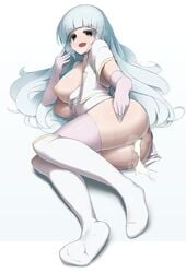 16.6_(artist) blue_hair breasts cum makino_momiji_(artist) tagme xyv_1