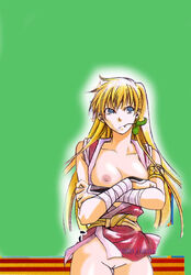 1girls blonde_hair breasts crane_yuzuriha edit female human long_hair nipples pale-skinned_female pale_skin ponchocop pussy saint_seiya saint_seiya:_the_lost_canvas silver_saints