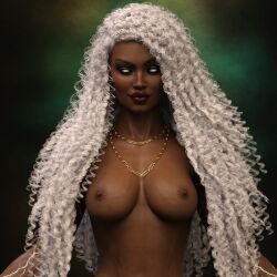 storm (x-men) from marvel by ghost9in