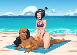 big_ass big_breasts breasts brown-skinned_female brown_body brown_skin curvaceous curvy curvy_figure danny_phantom dark-skinned_female dark_skin digital_media_(artwork) female female_only goth goth_girl hips hourglass_figure huge_ass huge_breasts killer_lotion large_ass large_breasts legs light-skinned_female light_skin loser mature mature_female nickelodeon omiiverse slim_waist thick thick_hips thick_legs thick_thighs thighs valerie_gray voluptuous waist wide_hips winner