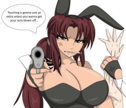 revy from black lagoon by cbear624