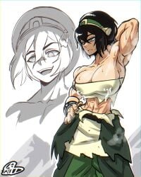 toph bei fong from avatar the last airbender by vertacularrld