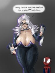 black cat (marvel rivals) from marvel by noirsun00