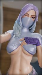 diamond diva (fortnite) from epic games by mafuyur34