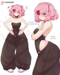 natsuki (doki doki literature club) from doki doki literature club by raionart