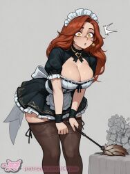 artist:cupix league_of_legends miss_fortune 1girl solo breasts large_breasts nipples areolae ass pussy nude completely_nude uncensored nsfw hentai blush curvy thick_thighs wide_hips thighs navel long_hair looking_at_viewer smile seductive open_mouth full_body high_resolution highly_detailed simple_background rule34 ai_generated patreon