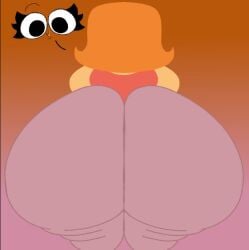 angelsixxty62 an4els1xtyt2o debbie_turnbull robotboy female milf eyelashes innocent_expression orange_hair red_shirt clothing pants gluteal_fold back_view ass ass_focus big_ass huge_ass large_ass hyper_ass yoga_pants smile smiley_face massive_ass mother butt big_butt large_butt huge_butt hyper_butt massive_butt big_thighs large_thighs huge_thighs big_hips large_hips huge_hips massive_thighs