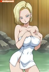 android 18 from dragon ball by aindroidparanoid