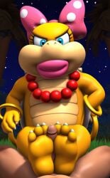 ai_generated claws feet foot_fetish foot_play footjob happy nails nintendo pawjob paws paws_on_penis penis pov toes trainer uncensored wendy_o._koopa mario_(series) super_mario_bros. koopaling