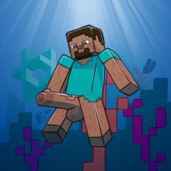 steve (minecraft) from minecraft by bibbidy