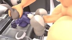 1boy 1girls 3d_animation animated anus ass ass_focus big_ass big_breasts big_butt big_penis bottomless breasts bunny bunny_ears bunny_girl bunny_tail car casual_nudity cop doggy_style female judy_hopps longer_than_2_minutes male male/female nipples_visible_through_clothing no_bra no_panties pale-skinned_male pale_skin penetration penis police police_uniform pussy rough_sex sex shortstack silvertilver size_difference smaller_female sound source_filmmaker tagme topwear vaginal_penetration video zootopia