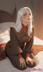 artist:nevriart overwatch ashe 1girl solo breasts large_breasts nipples areolae ass pussy nude completely_nude uncensored nsfw hentai blush curvy thick_thighs wide_hips thighs navel long_hair looking_at_viewer smile seductive open_mouth full_body high_resolution highly_detailed simple_background rule34 ai_generated patreon