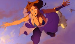 1girls accurate_art_style alternate_breast_size artist_request avatar_the_last_airbender big_breasts blue_eyes breasts brown_hair busty choker cleavage clothed clothed_female clothes clothing collar color colored dark-skinned_female dark_skin detailed_background female female_focus female_only front_view fully_clothed hair hair_loopies huge_breasts katara large_breasts long_hair looking_at_viewer medium_hair mouth_open necklace nickelodeon nipple_bulge nipples open_mouth outdoors outside ponytail screencap screenshot screenshot_edit solo solo_female solo_focus source_request standing the_legend_of_aang top_heavy tribal_necklace wristband