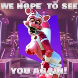 3d anthro blender_(software) canid canine female five_nights_at_freddy's fox funtime_foxy_(fnaf) funtime_foxy_(fnafsl) hi_res ipleezy mammal masturbation nude scottgames solo video_games