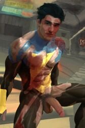 invincible (superhero) from invincible by wowcherrim