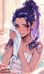 artist:pinkbunnies overwatch widowmaker 1girl solo breasts large_breasts nipples areolae ass pussy nude completely_nude uncensored nsfw hentai blush curvy thick_thighs wide_hips thighs navel long_hair looking_at_viewer smile seductive open_mouth full_body high_resolution highly_detailed simple_background rule34 ai_generated patreon
