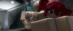 1futa 1girls 3d anal_sex aqua_hair ass_focus ass_up assjob big_ass big_breasts blocky_body curvy_figure doggy_style duo erection female female_penetrated futa_on_female futa_penetrating_female futanari hatsune_miku kasane_teto mp4 nude_female nude_futa penis penis_in_ass penis_on_butt r63 red_hair roblox rule_63 smooth_balls smooth_penis sound tagme unknown_artist video vocaloid