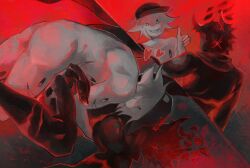 after_sex black_skin gay_sex happy hearts_around_head homosexual_sex looking_at_viewer on_top_of_another penis pm606 red_background red_light roblox roblox_game robloxian scarf selfcest sijik smiling smiling_winner_(pm606) source_request tagme white_skin wraith_(pm606)