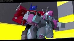 1boy 1girls 2026 3d 3d_(artwork) 3d_render arcee arcee_magnus areola areolae autobot big_breasts blue_eyes blue_nipples breasts breasts_out cybertronian female male mengsk nipples optimus_prime penetration penetration_from_behind robot robot_girl sex skybound_entertainment tagme thick_thighs transformers transformers_g1 transformers_skybound video