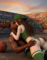 wowzerspowzers ai_generated 3d dead_or_alive grand_theft_auto ninja_gaiden grand_theft_auto:_san_andreas kasumi_(doa) carl_johnson crossover koei_tecmo rockstar_games ai_art team_ninja eastern_and_western_character dark-skinned_male light-skinned_female interracial asian_female black_male 1boy1girl 1girl1boy jewelry gold_jewelry kunoichi gangster ninja los_santos ghetto basketball basketball_jersey basketball_(ball) basketball_shorts graffiti_on_wall graffiti socks cap hat backwards_baseball_cap backwards_cap backwards_hat couple couple_(romantic) six_pack muscular_male muscles evening sunset basketball_court choker booty_shorts long_hair holding_basketball ass wet sweaty sweaty_body sweaty_ass wet_ass straddling mounting straddling_lap on_lap on_floor sitting_up hug hugging hugging_partner arms_around_neck arms_around_partner kiss kissing sweat wet_body holding_ass dat_ass leaning_forward leaning laying_on_floor lying_on_partner lying_on_person hand_on_shoulder ass_grab grabbing_ass in_love