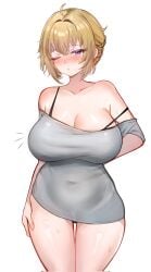 evelyn chevalier from zenless zone zero by pingun