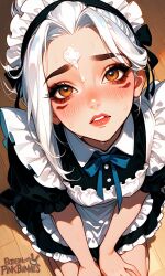 artist:pinkbunnies overwatch ashe 1girl solo breasts large_breasts nipples areolae ass pussy nude completely_nude uncensored nsfw hentai blush curvy thick_thighs wide_hips thighs navel long_hair looking_at_viewer smile seductive open_mouth full_body high_resolution highly_detailed simple_background rule34 ai_generated patreon