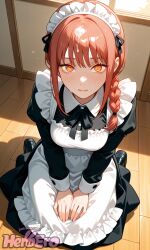 artist:heroero chainsaw_man makima 1girl solo breasts large_breasts nipples areolae ass pussy nude completely_nude uncensored nsfw hentai blush curvy thick_thighs wide_hips thighs navel long_hair looking_at_viewer smile seductive open_mouth full_body high_resolution highly_detailed simple_background rule34 ai_generated patreon