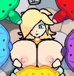 1girls 5boys animated big_breasts big_penis blonde_hair blue_eyes breasts cum cum_on_body cum_on_face cum_on_upper_body ejaculation ejaculation_between_breasts female hair_over_one_eye huge_breasts large_breasts large_penis long_hair luma mario_(series) mp4 no_sound penis pixel_art princess_rosalina super_mario_galaxy video wonster-chan