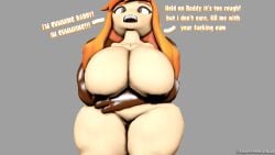 1boy 1girls backshots bbc big_breasts black breasts climax cum_inside dominant female garry's_mod male meggy_spletzer pounding_ass rough_sex sex smg4 submissive submissive_female thick_thighs