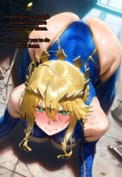 artoria pendragon from fate (series) by mikayori