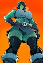 1girls ai_generated kortai novelai orc original_character tagme
