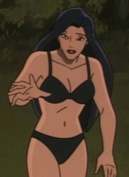 1girls bikini black_bikini elisa_maza female female_only gargoyles screenshot_edit solo swimsuit