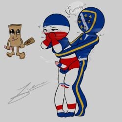 Bosnia And Herzegovina (Countryhumans) Rule 34 Image