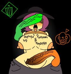 1girls 2boys 2d balls breasts breasts_out cant_see_the_haters disembodied_penis ferman ferman_(robloxian) forsaken_(roblox) jane_doe_(forsaken) nipples open_mouth penis roblox roblox_game robloxian tagme tongue_out writing_on_body